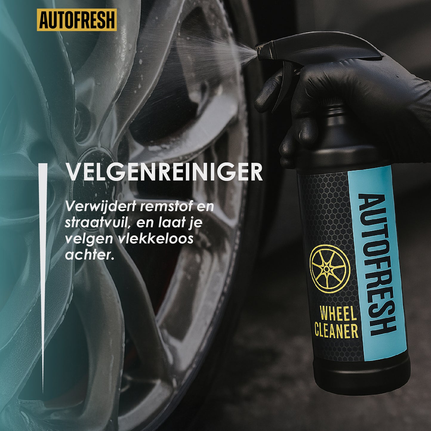 AutoFresh Velgenreiniger -Wheel Cleaner- Wheel Shiner - 500 ml
