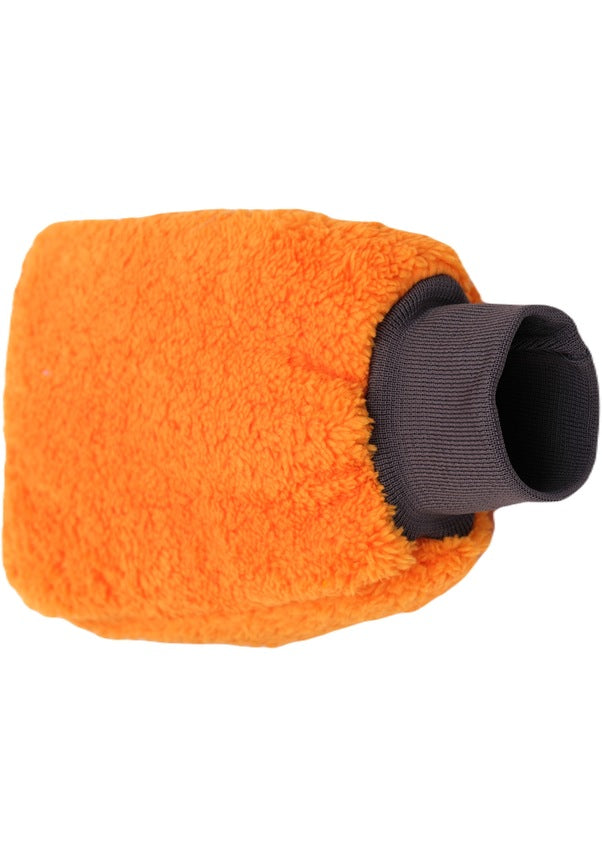 AutoFresh -Auto Was Handschoen -Washandschoen - Auto Schoonmaakhandschoen -Microvezel washand - Microvezel Stof - Oranje Kleur