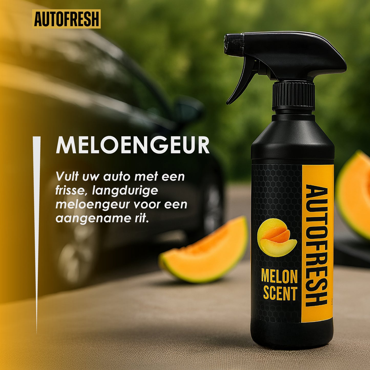 AutoFresh Meloen Luchtverfrisser - 500 ml