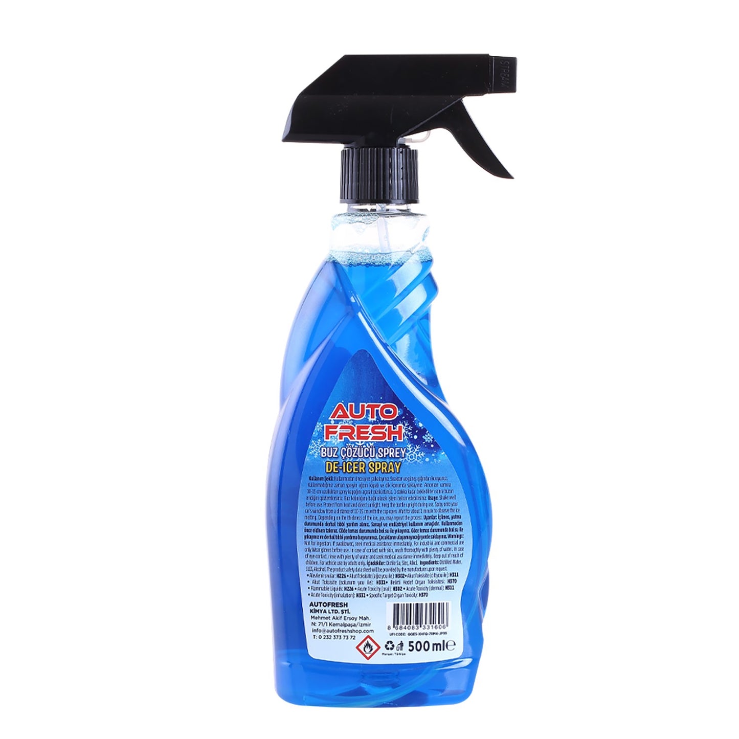 AutoFresh -Ruitontdooier Spray -De-icer Spray – 500 ml