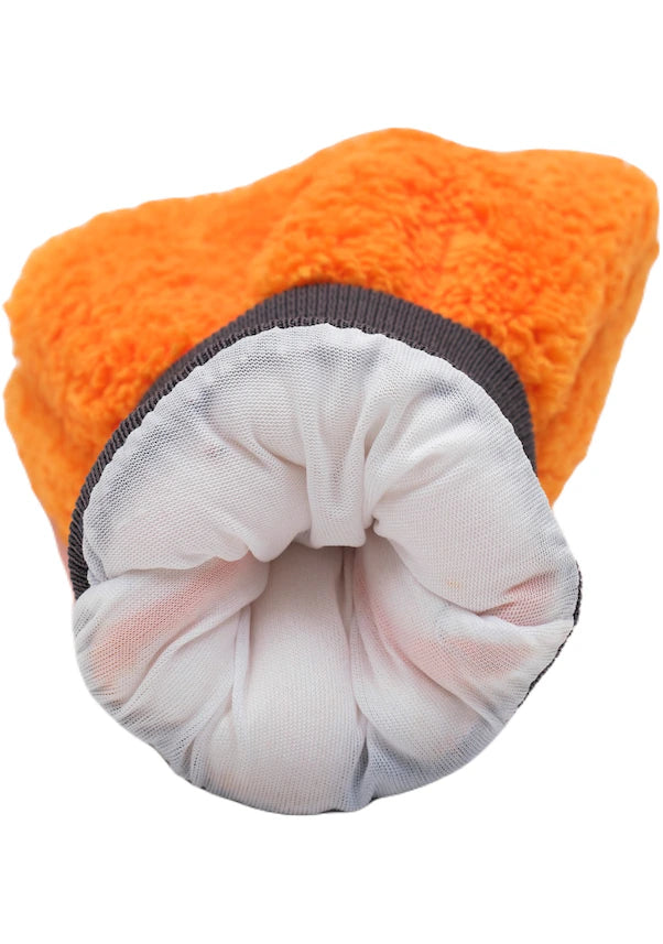 AutoFresh -Auto Was Handschoen -Washandschoen - Auto Schoonmaakhandschoen -Microvezel washand - Microvezel Stof - Oranje Kleur