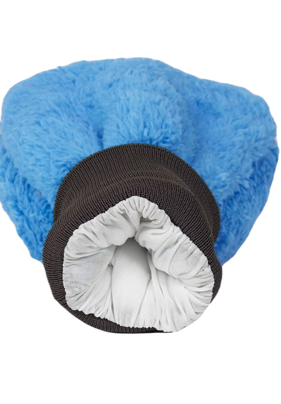 AutoFresh -Auto Was Handschoen -Washandschoen - Auto Schoonmaakhandschoen -Microvezel washand - Microvezel Stof - Blauw
