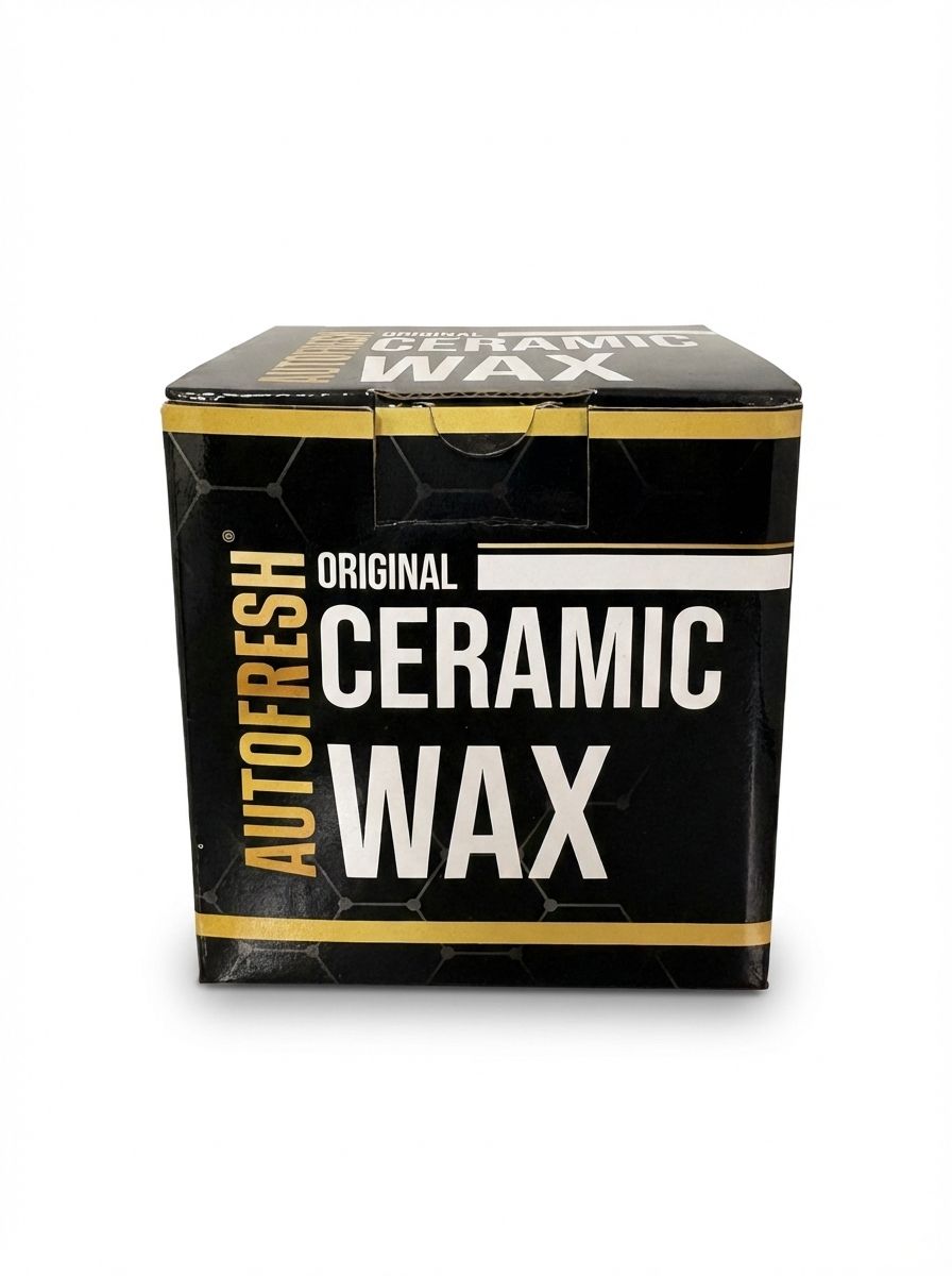 AutoFresh- Titanium Keramische Wax Auto Polish Carnauba Wax - 175 GRAM -INCLUSIEF DOEK EN SPONS