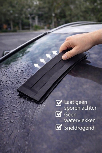 AutoFresh Premium Siliconen Auto Wateraftrekker – Lakvriendelijk – Streeploos Drogen – Sneldroog Trekker voor Auto, Ramen & Douche